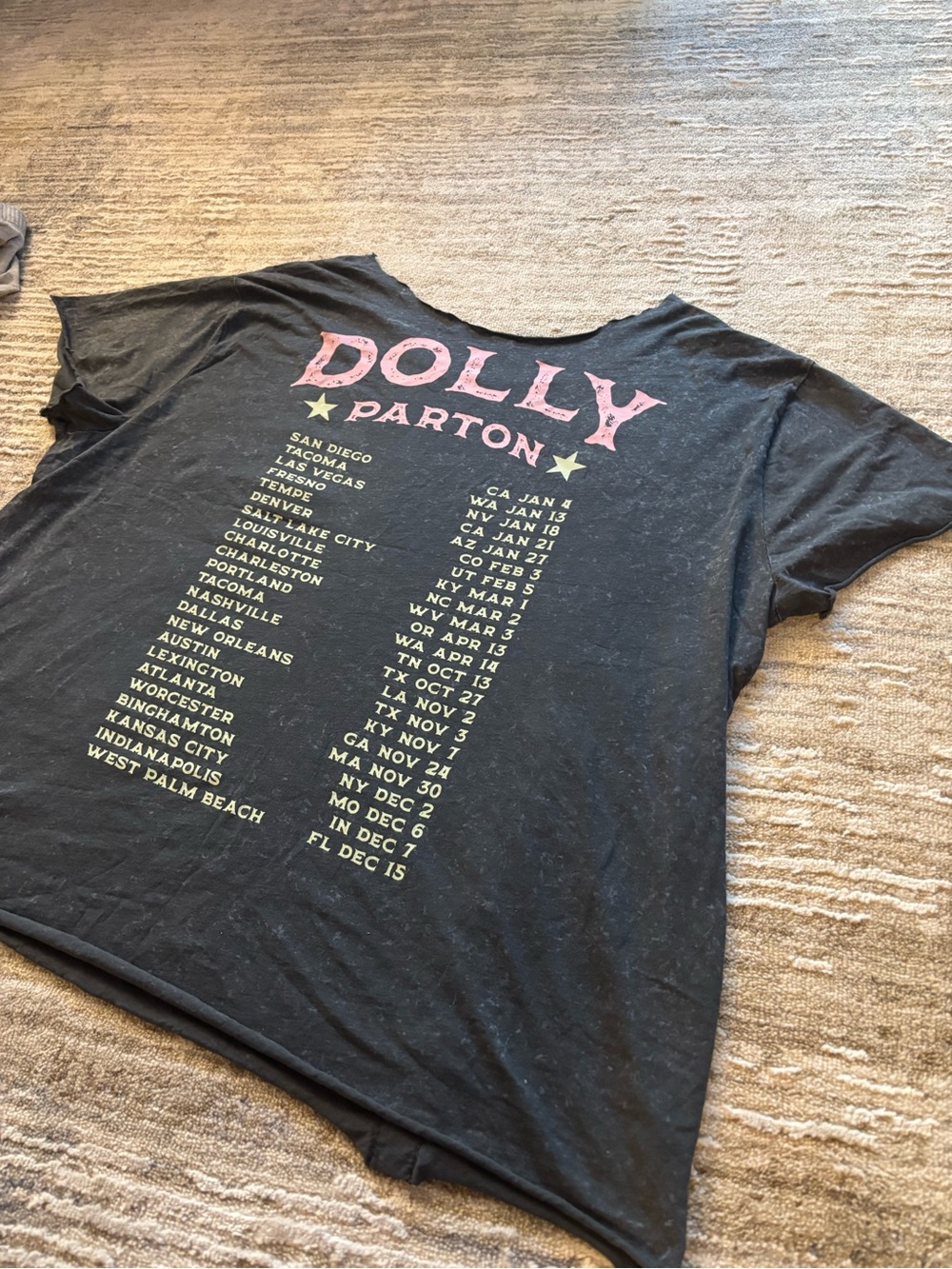 Dolly Parton 1985 Tour Shirt